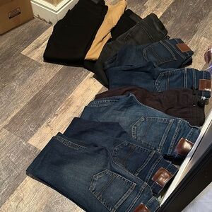 Hollister Blue Denim Pants Classic Style